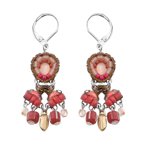 Ayala Bar Radical Red Drop Earrings