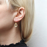 Marjorie Baer Petite Layered Teardrop Earrings On
