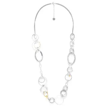 Ori Tao Bijoux Long Hoops And Links Necklace Full View