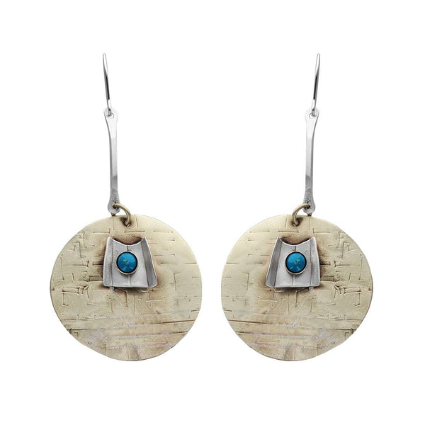 Whitney Designs Ancient Musing Turquoise Statement Earrings