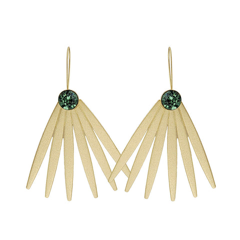 Bold Daisy Dangle Earrings By Aris