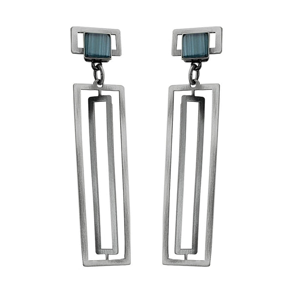 Christophe Poly Art Deco Post Earrings