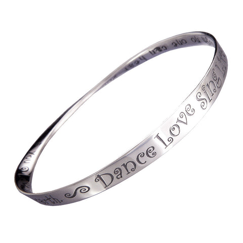 Dance Love Sing Live Mobius Bracelet