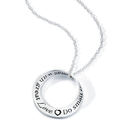 Do Small Things With Great Love Necklace
