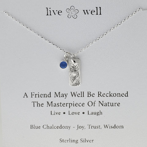 Friend The Masterpiece Of Nature Necklace By Live Well