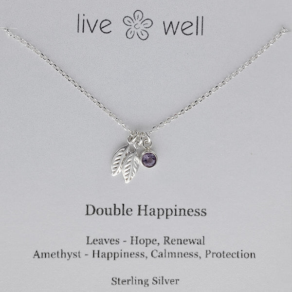 Double Happiness Necklace By Live Well