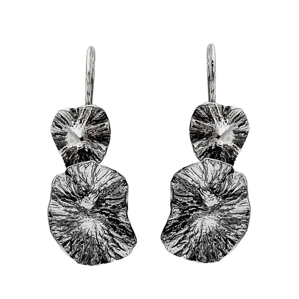 Israeli Double Dessert Blossom Earrings