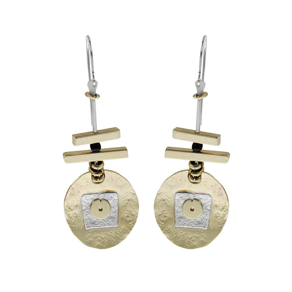 Whitney Designs Seaside Double Bar Earrings