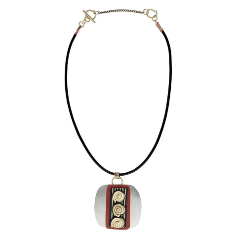Whitney Designs Tapestry Spiral Totem Necklace Full Size
