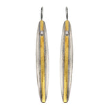 Austin Titus Split Reed Diamond Earrings