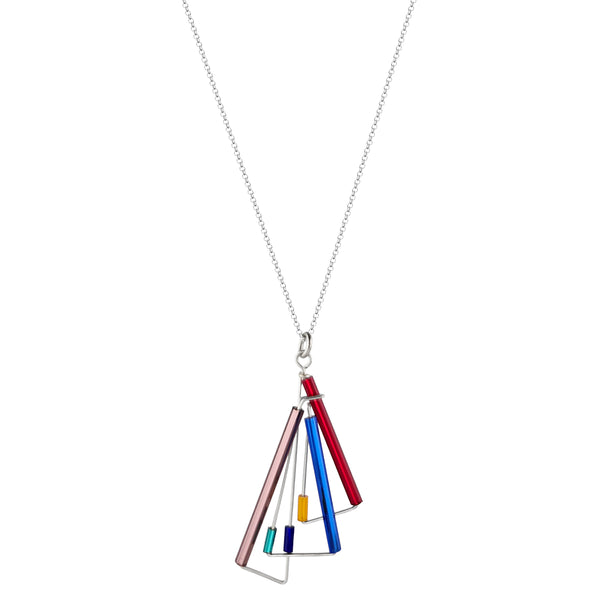 Barbie Levy Dimensional Fan Necklace