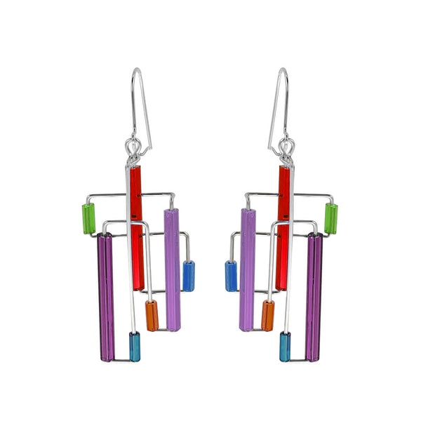 Barbie Levy Stream Of Color Earrings
