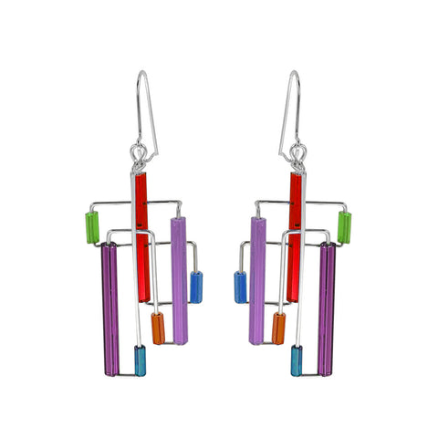 Barbie Levy Stream Of Color Earrings