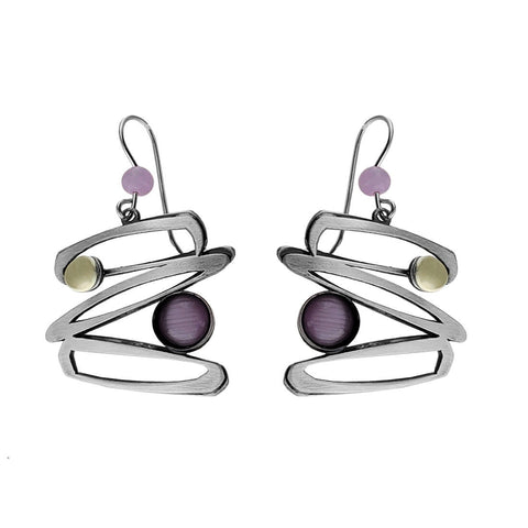 Christophe Poly Kinetic Art Earrings