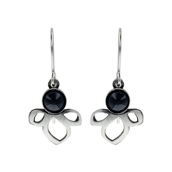 Christophe Poly Minimalist Night Flower Earrings