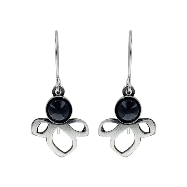 Christophe Poly Minimalist Night Flower Earrings