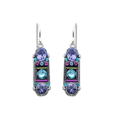 Firefly Designs Dream Tanzanite Crystal Earrings