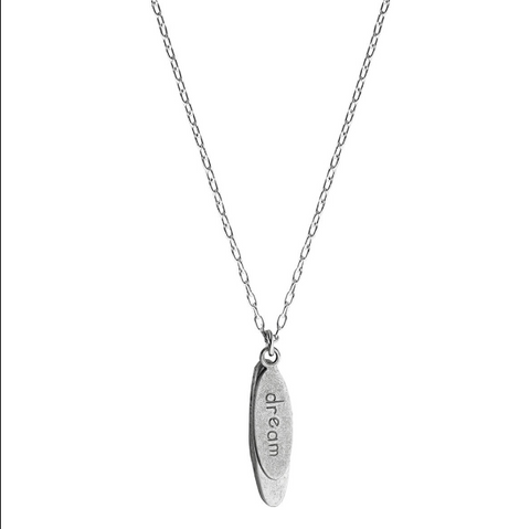 Firefly Designs Radiant Double Oval Pendant Necklace Backside
