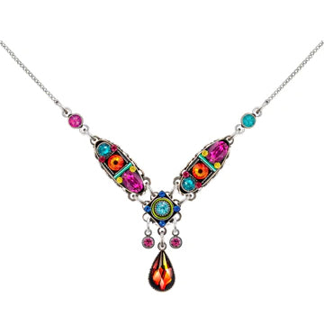 Firefly Mosaic Dolce Vita Sunset Drop Necklace