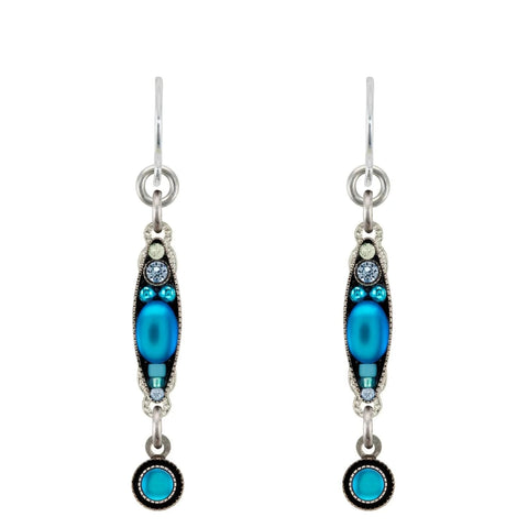 Firefly Mosaics Moonlight Double Drop Earrings
