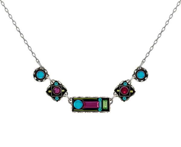 Firefly Mosaics Petite Horizontal Bar Necklace