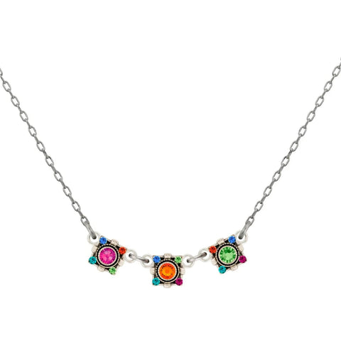 Firefly Mosaics Pop Of Color Triple Dolce Necklace