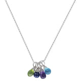 Happiness And Abundance Gemstone Necklace By Live Well