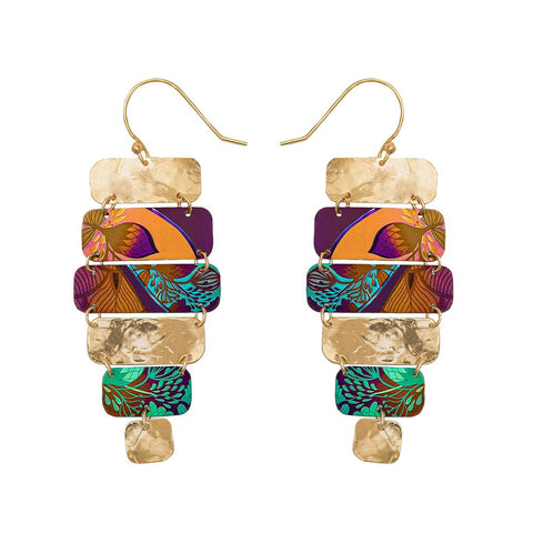 Holly Yashi Tropical Hues Lana Talisman Earrings