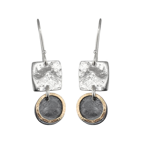 Israeli Dganit Hen Moonlit Shapes Earrings