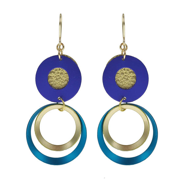 Lenel Designs Chantal Hoop Drop Earrings