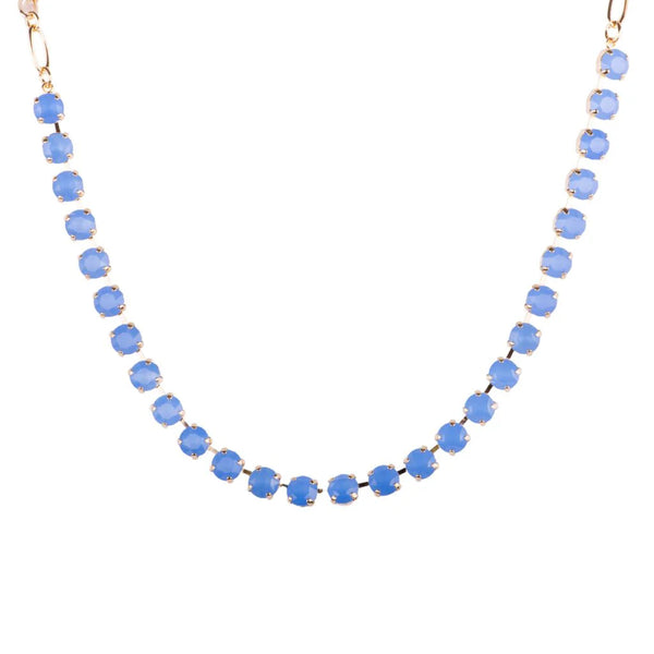 Mariana Carolina Blue Crystal Gold Radiance Necklace