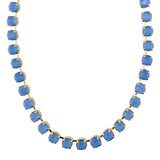 Mariana Carolina Blue Crystal Gold Radiance Necklace