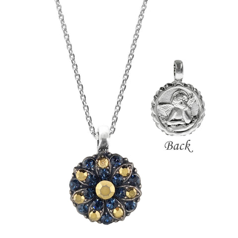 Mariana Guardian Angel Glow Of Sunrise Montana Blue Necklace