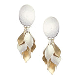 Marjorie Baer Cascading Petals Clip Earrings