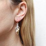 Marjorie Baer Cascading Petals Earrings On