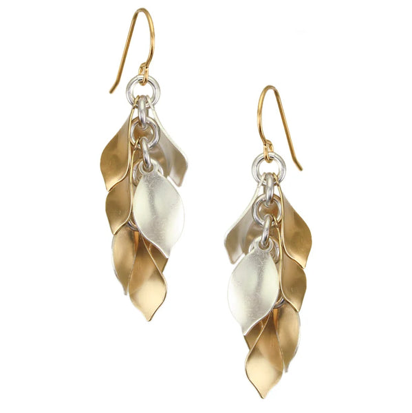 Marjorie Baer Cascading Petals Earrings 