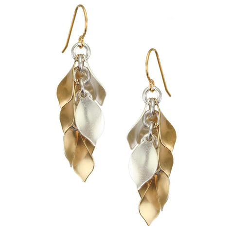 Marjorie Baer Cascading Petals Earrings 