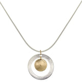 Marjorie Baer Harmony Pendant Hoop Necklace