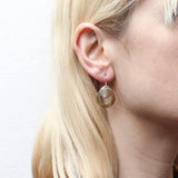 Marjorie Baer Hoop Embrace Earrings On
