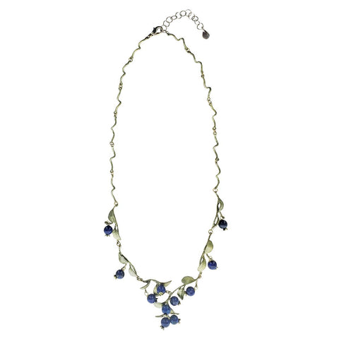 Michael Michaud Blueberry Twig Necklace Full View