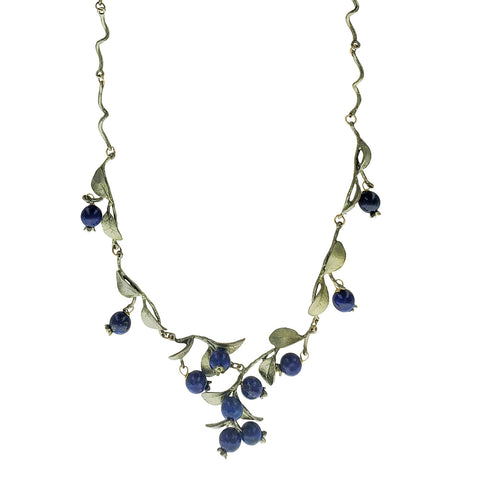 Michael Michaud Blueberry Twig Necklace