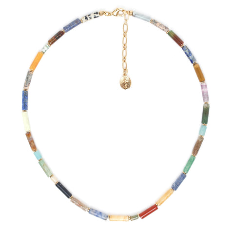 Ori Tao Bijoux Gemstone Necklace
