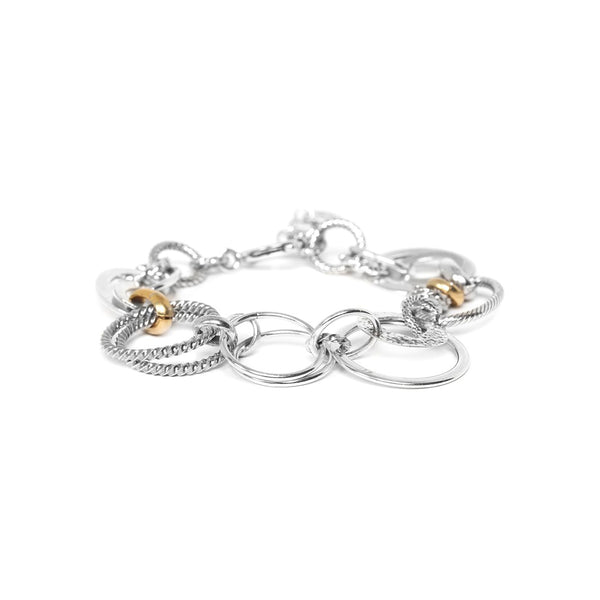 Ori Tao Bijoux Hoops And Links Bracelet