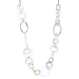 Ori Tao Bijoux Long Hoops And Links Necklace
