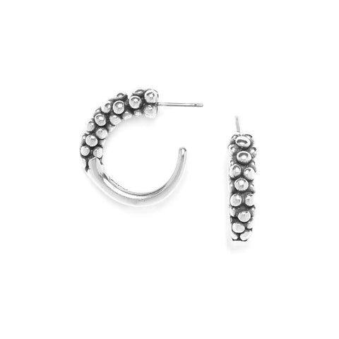 Ori Tao Bijoux Textured Hoop Post Earrings