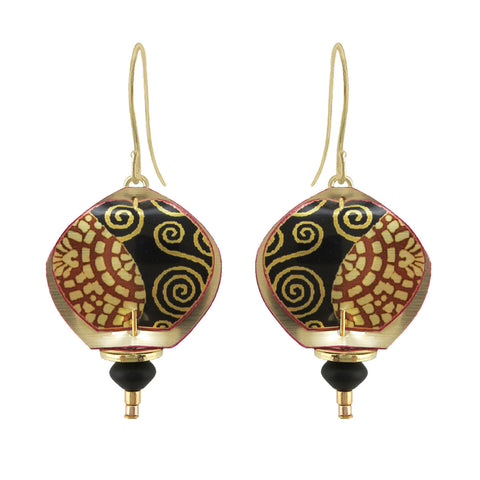 Singerman & Post Golden Spiral Earrings