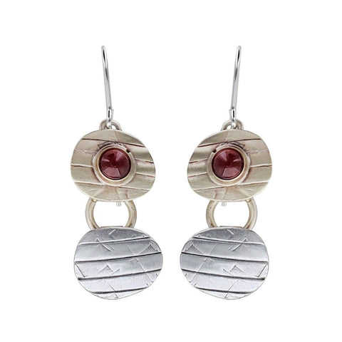 Whitney Designs Ancient Musing Carnelian Drop Earrings