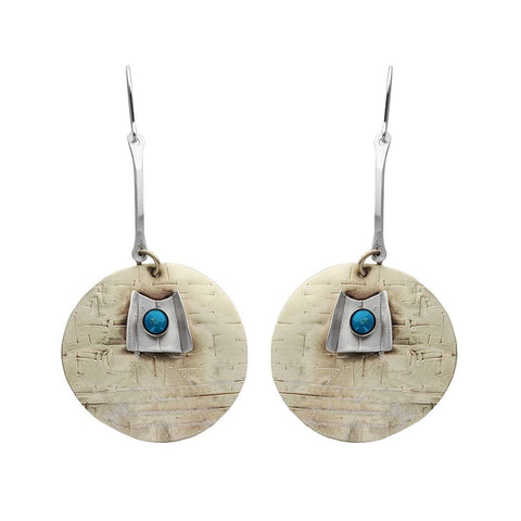 Whitney Designs Ancient Musing Turquoise Statement Earrings