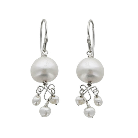 Dancing Freshwater Pearls Earrings