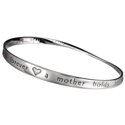 A Mother Holds Her Childrens Hand Quote Bracelet